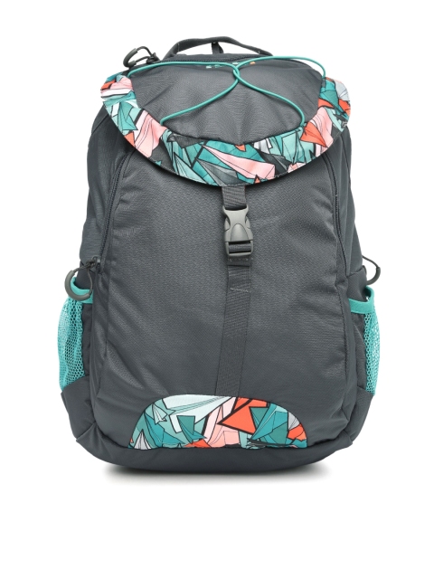 

Wiki by Wildcraft Unisex Grey Printed Fleet Backpack