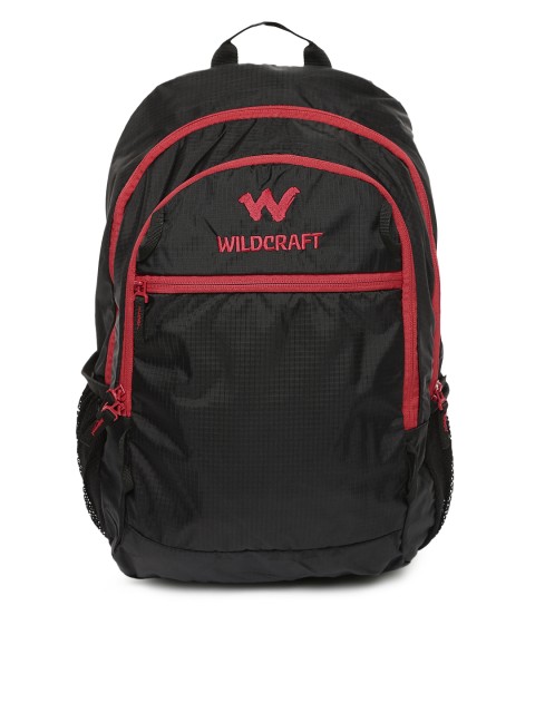 

Wiki by Wildcraft Unisex Black Aksa Backpack