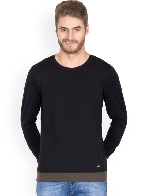 

Rigo Men Black T-shirt