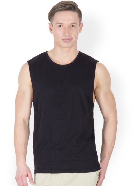 

Hypernation Men Black T-shirt