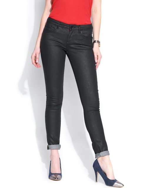 

Ed Hardy Women Black Super Skinny Fit Stretchable Jeans