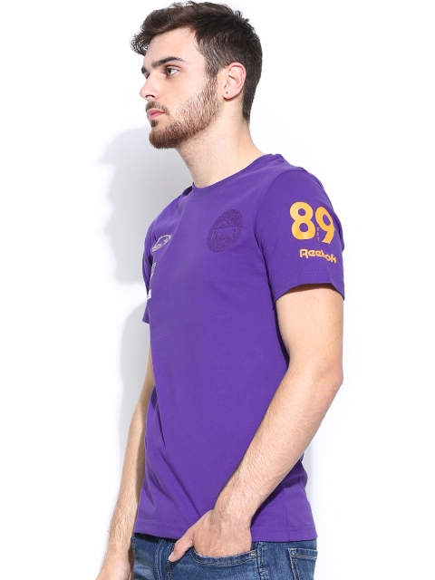 reebok shirts mens purple