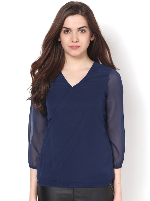 

Harpa Women Navy Top, Navy blue