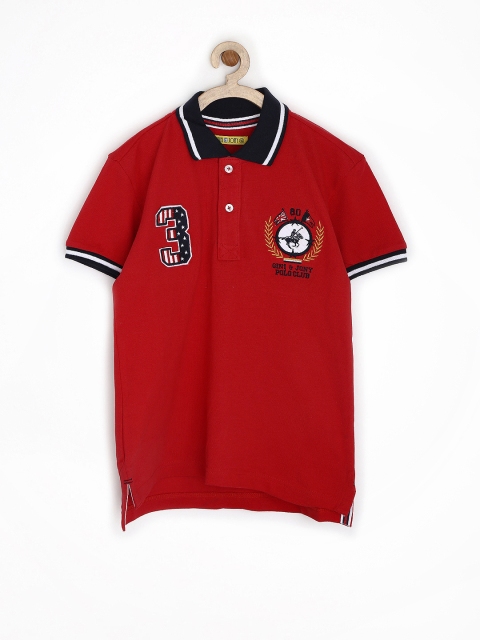 

Gini & Jony Boys Red Polo T-shirt