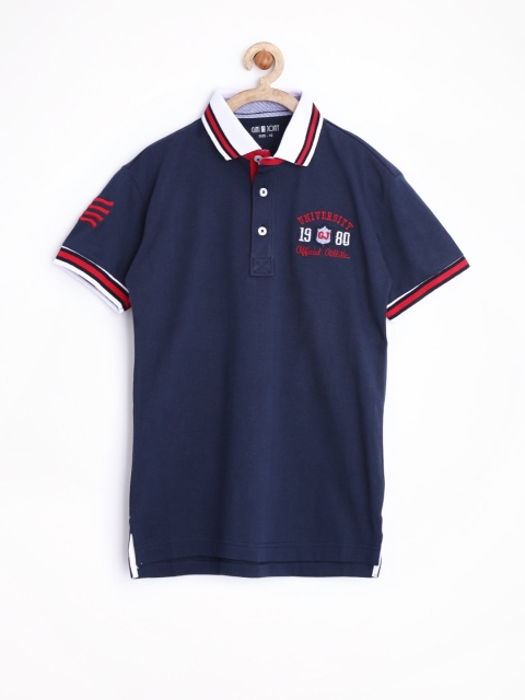 

Gini and Jony Boys Navy Polo T-shirt, Navy blue