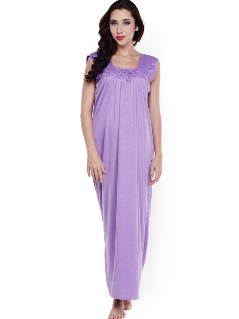 

Klamotten Mauve Maxi Nightdress XX86