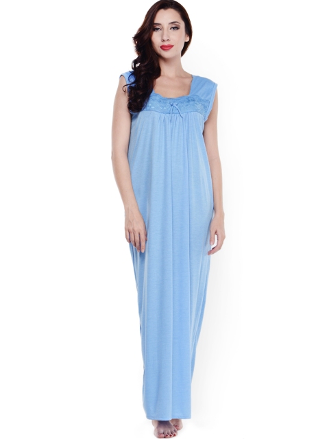 

Klamotten Blue Maxi Nightdress XX87