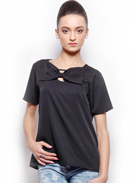 

Popnetic Women Black Top