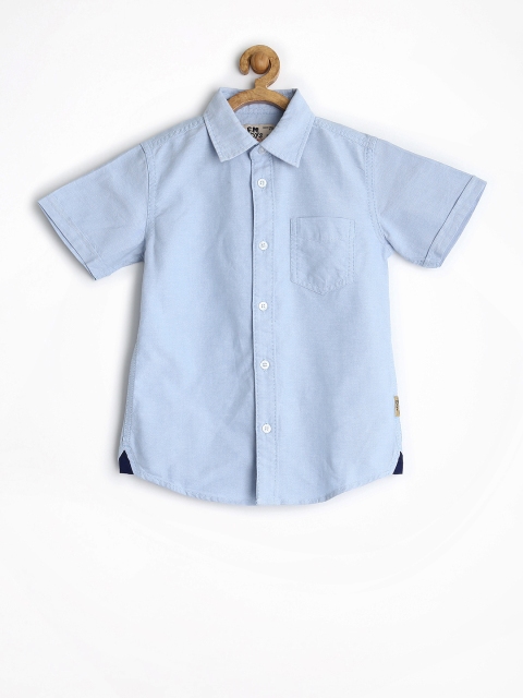 

Flying Machine Boys Blue Casual Shirt