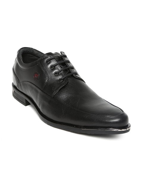 

Red Chief Men Black Leather Formal Shoes