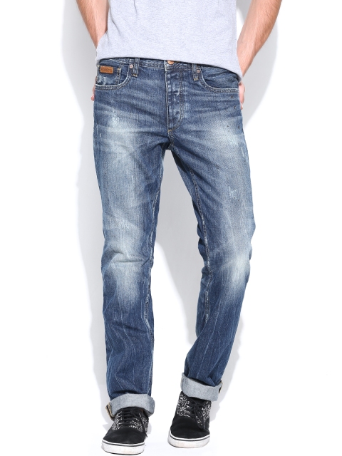 

Jack & Jones Men Blue Clark Fit Jeans