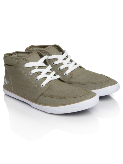 

Roadster Men Olive Green Casual Shoes