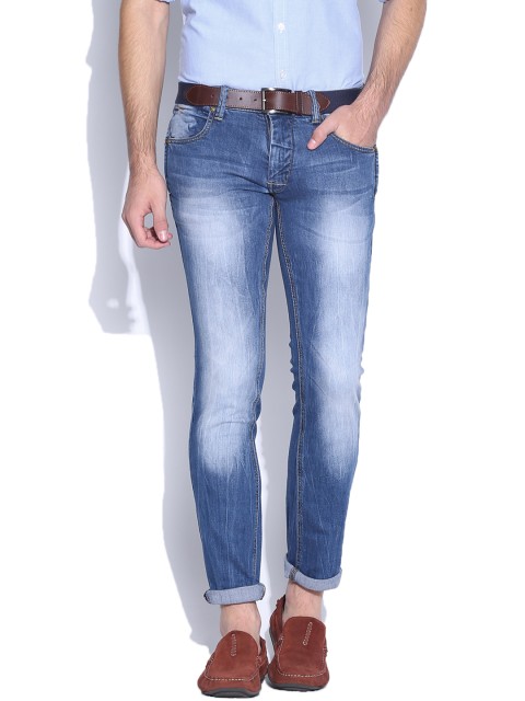 

Flying Machine Men Blue Michael Slim Tapered Fit Stretchable Jeans