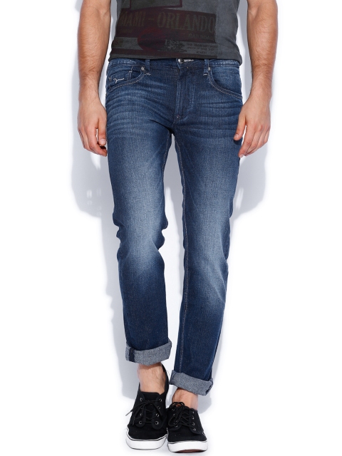 

Flying Machine Men Blue Michael Slim Tapered Fit Stretchable Jeans