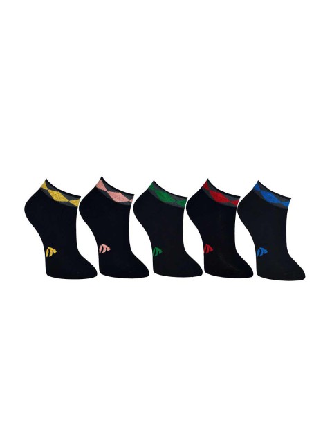

MARC Women Set of 5 Black & Navy Socks