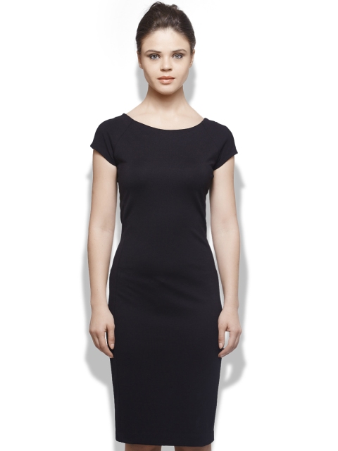 

United Colors of Benetton Black Bodycon Dress