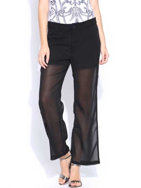 

United Colors of Benetton Women Black Trousers