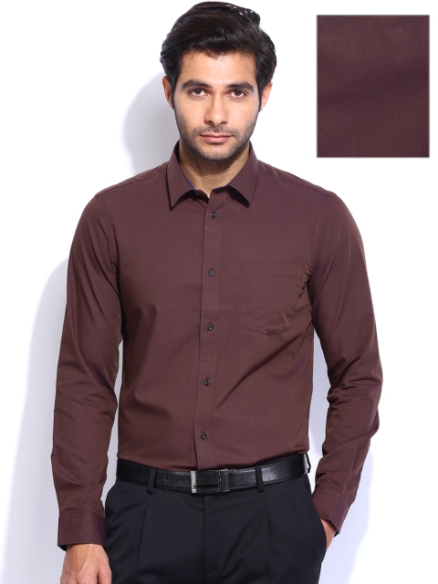 

Arrow New York Men Brown Slim Fit Formal Shirt