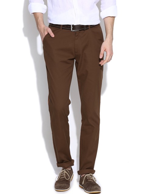 

Arrow Sport Brown Chrysler Fit Casual Trousers