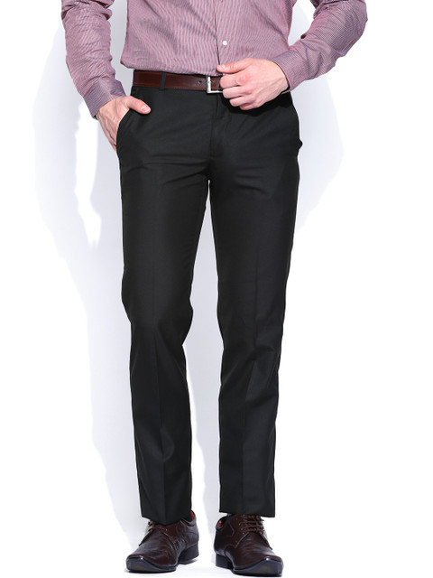 

Arrow New York Men Black Slim Fit Formal Trouser