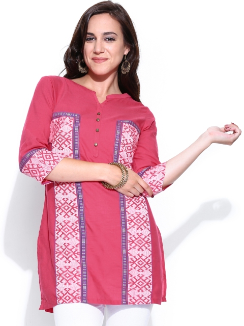 

Aurelia Women Pink Kurti