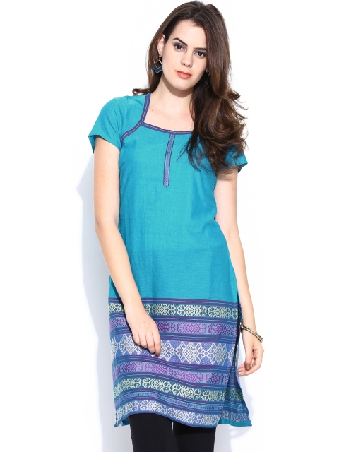 

Aurelia Women Blue Kurta