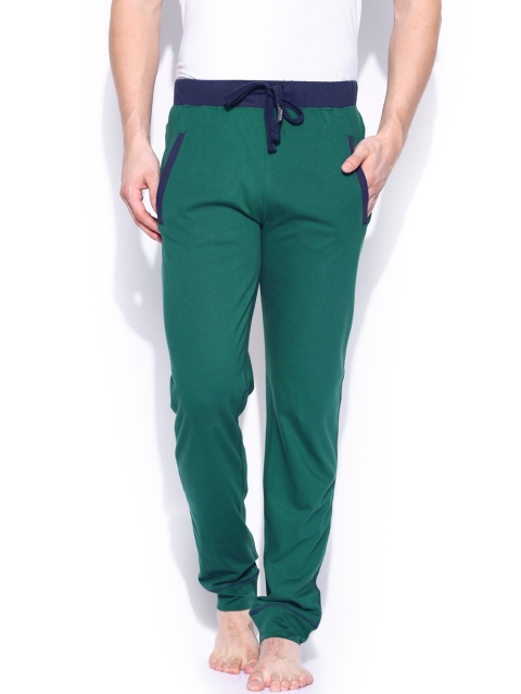 

Hanes Men Green Lounge Pants MPP62-029-PL