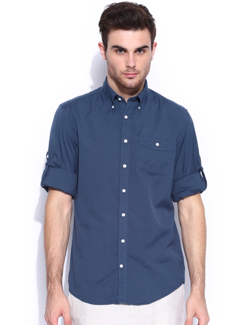 

GANT Navy Smart Casual Shirt, Navy blue