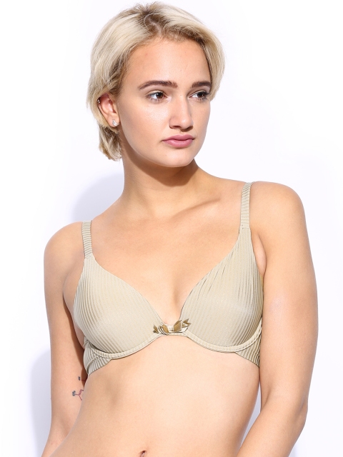 

Bwitch Beige Plunge Bra BW347-0295