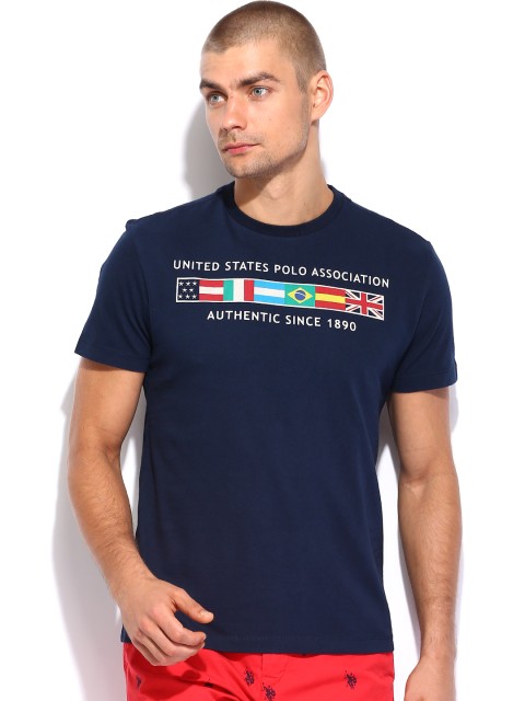 

U.S. Polo Assn. Navy Printed T-shirt, Navy blue