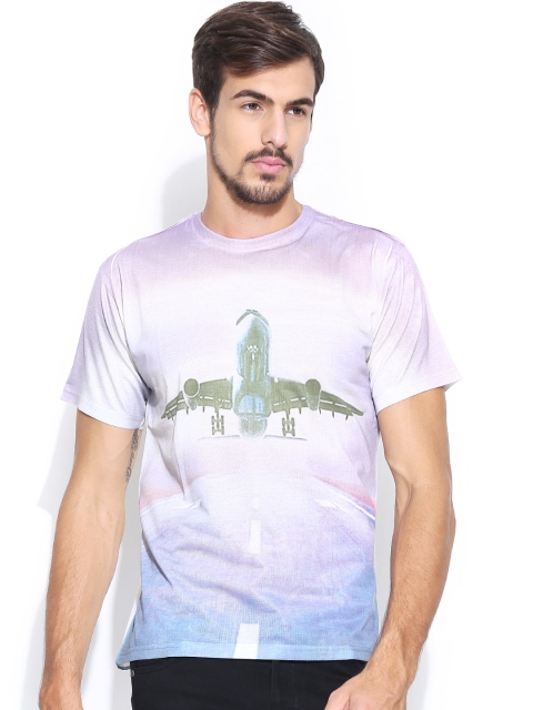 

Ushirts White Printed T-shirt