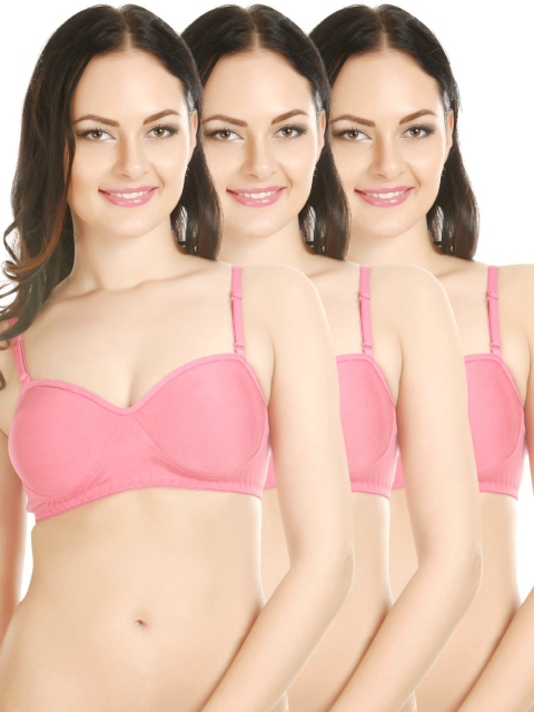 

Tweens Pack of 3 Pink T-shirt Bras 101-3P