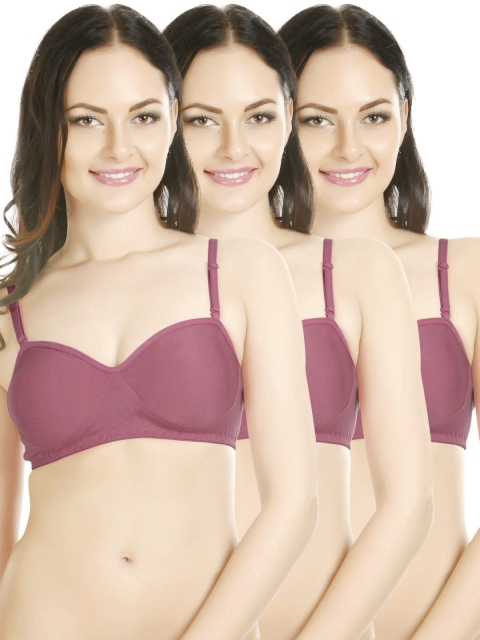 

Tweens Pack of 3 Magenta T-shirt Bras 101-3P