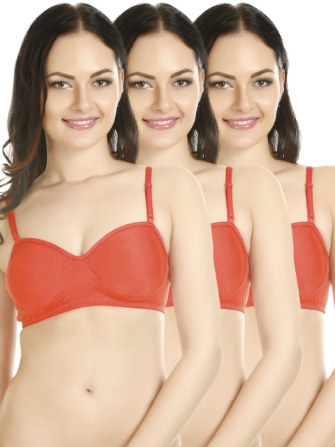 

Tweens Pack of 3 Red T-shirt Bras TW-101-3P