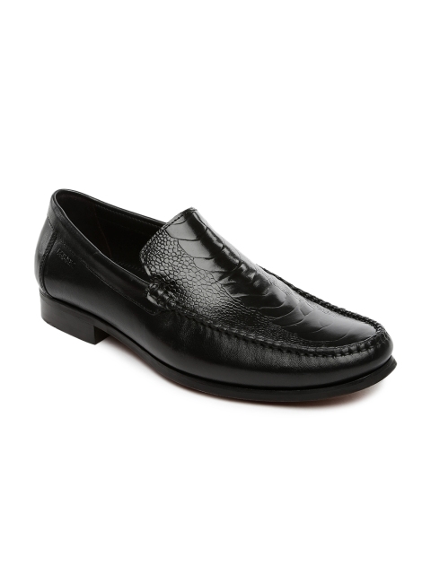 

Ruosh Wedding Men Black Leather Shoes