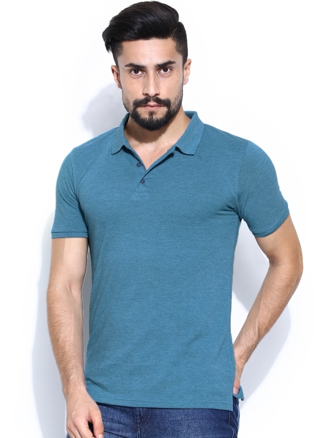 

Highlander Men Teal Blue Polo T-shirt