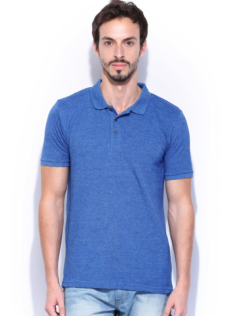 

Highlander Men Blue Polo T-shirt