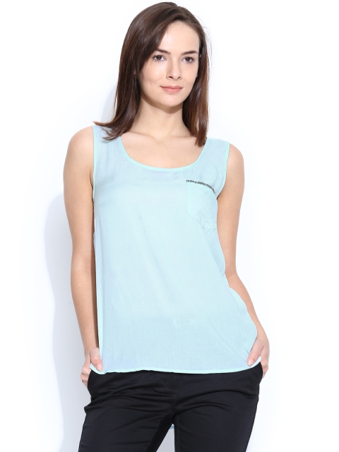 

Vero Moda Women Light Blue Top