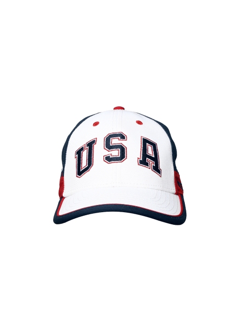 

U.S. Polo Assn. Men White & Navy Cap