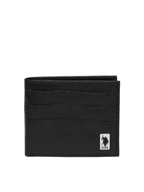 

U.S. Polo Assn. Men Black Leather Wallet