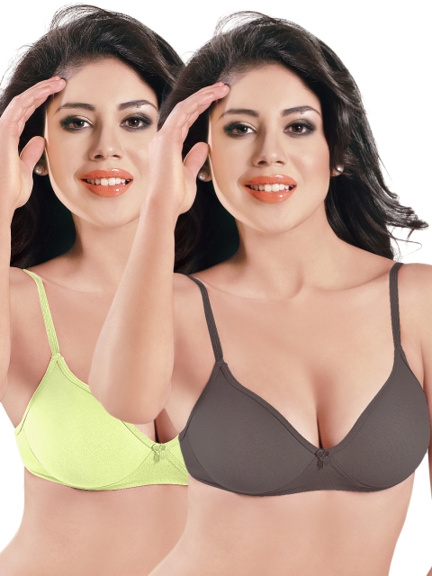 

Sonari Pack of 2 Bras, Brown