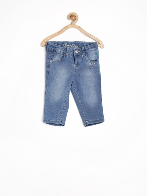 

Gini and Jony Girls Blue Denim Capris