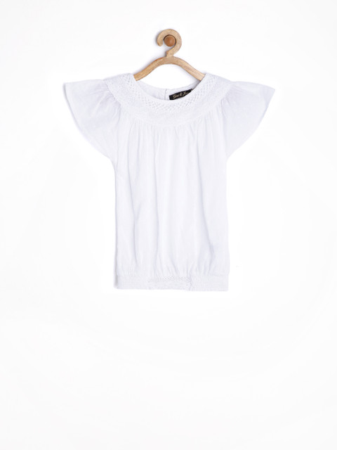 

Gini & Jony Girls White Top