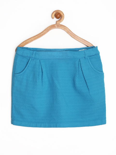 

Allen Solly Junior Girls Blue Mini Skirt