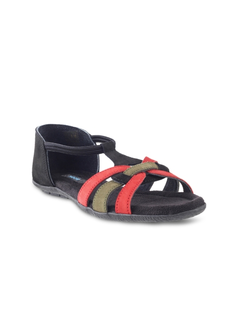 

Mochi Women Black Flats