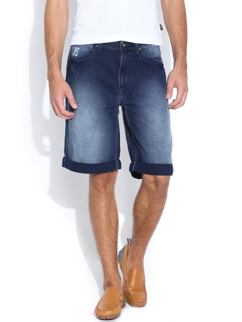 

Pepe Jeans Men Blue Denim Shorts