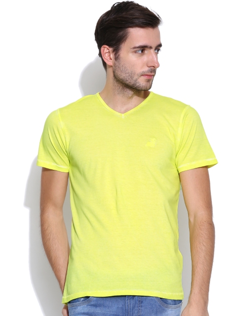 

Pepe Jeans Men Lime Green T-shirt