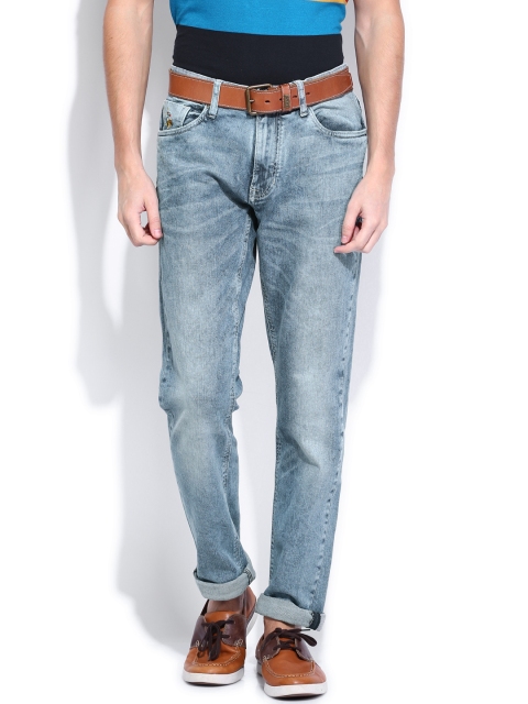 

U.S. Polo Assn. Denim Co. Blue Delta Slim Tapered Fit Stretchable Jeans