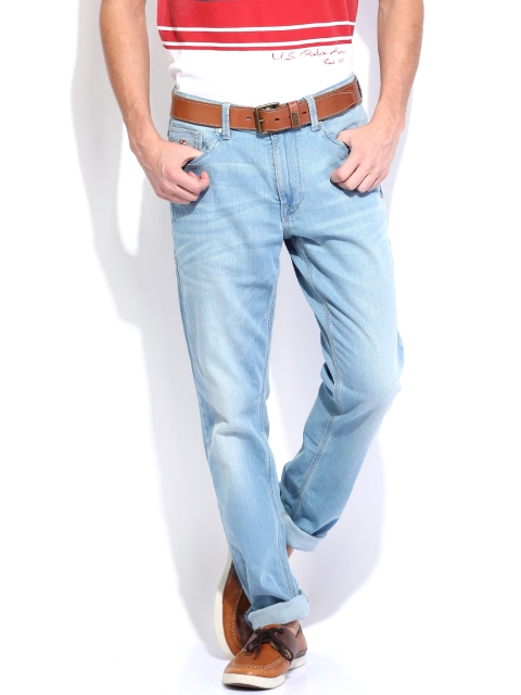 

U.S. Polo Assn. Denim Co. Blue Delta Slim Tapered Fit Stretchable Jeans