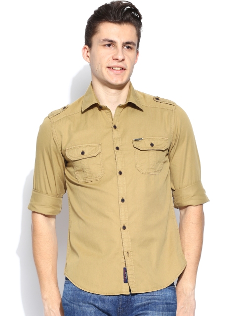 

U.S. Polo Assn. Khaki Standard Fit Casual Shirt